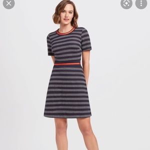 NWOT Draper James Star Print Presley Ponte Dress